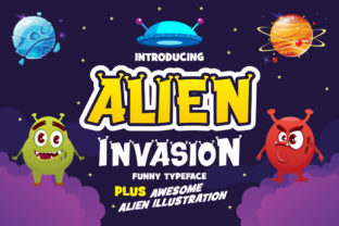 Alien Invasion: A Unique Font for Creative Projects