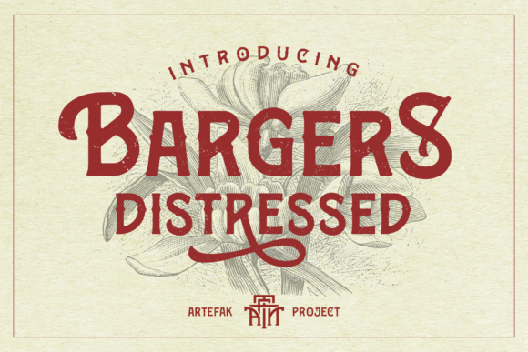Bargers Distressed: A Timeless Typeface for Modern Workflows