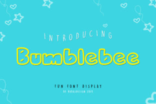 Bumblebee: A Playful, Readable Display Font