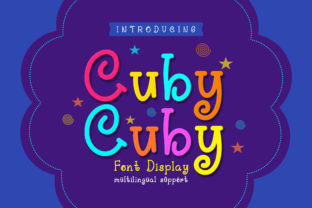 Cuby Cuby: A Playful Font for Creative Design