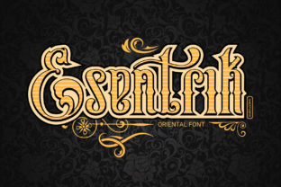 Esentrik: A Bold Display Font with Vintage Soul—Used Right