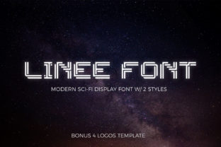 Linee: A Bold Display Font for Creative Designs