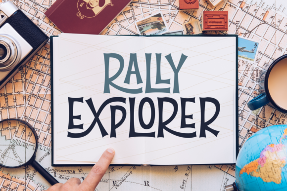 Rally Explorer: A Fun and Adventurous Font for Creative Projects