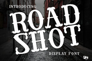 Road Shot: A Vintage Font with Western Flair