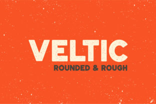 Veltic: A Geometric Sans Font with Textural Character