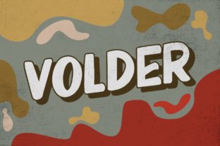 Volder: A Bold, Warm Display Font for Impact